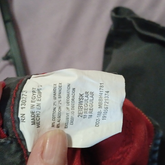 Wrangler boys 18 regular shorts dark Gray - Picture 3 of 4